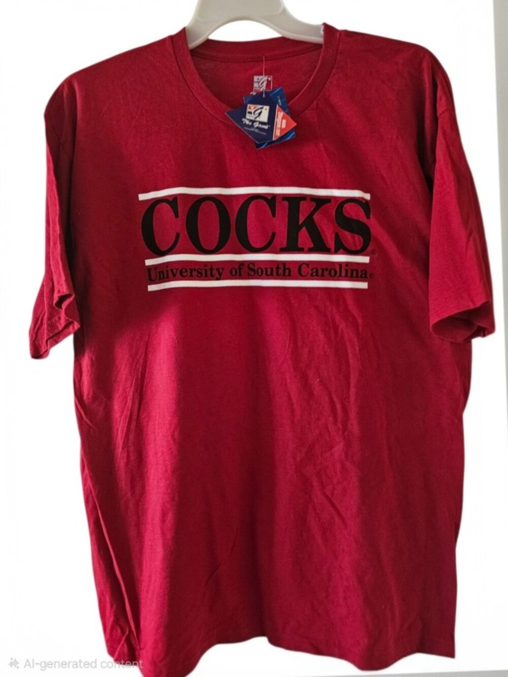 South Carolina Gamecocks USC Short Sleeve T-Shirt Tee Shirt Licensed New Sz:XLG